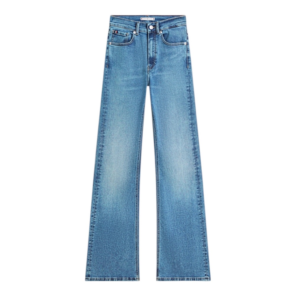 TOMMY HILFIGER</br>Tommy Hilfiger WW0WW48570-1A7 Γυναικείο Παντελόνι Τζιν Denim Finn Flare Rw TOMMY HILFIGER</br>Tommy Hilfiger WW0WW48570-1A7 Γυναικείο Παντελόνι Τζιν Denim Finn Flare Rw