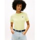 TOMMY HILFIGER</br>Tommy Hilfiger WW0WW48699-ZJE Γυναικείο T-shirt Κίτρινο Th Script Reg C-nk Ss Tee