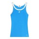 TOMMY HILFIGER</br>Tommy Hilfiger WW0WW48712-C4U Γυναικείο T-shirt Γαλάζιο Contrast Bind Rib Tank TOMMY HILFIGER</br>Tommy Hilfiger WW0WW48712-C4U Γυναικείο T-shirt Γαλάζιο Contrast Bind Rib Tank