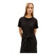 TOMMY HILFIGER</br>Tommy Hilfiger WW0WW48747-BDS Γυναικείο Φόρεμα Μαύρο Co Slub Knot Midi DS