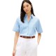 TOMMY HILFIGER</br>Tommy Hilfiger WW0WW48899-0BC Γυναικείο Πουκάμισο Ess Poplin Ss Shirts Γαλάζιο/Λευκό TOMMY HILFIGER</br>Tommy Hilfiger WW0WW48899-0BC Γυναικείο Πουκάμισο Ess Poplin Ss Shirts Γαλάζιο/Λευκό