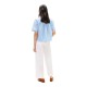 TOMMY HILFIGER</br>Tommy Hilfiger WW0WW48899-0BC Γυναικείο Πουκάμισο Ess Poplin Ss Shirts Γαλάζιο/Λευκό TOMMY HILFIGER</br>Tommy Hilfiger WW0WW48899-0BC Γυναικείο Πουκάμισο Ess Poplin Ss Shirts Γαλάζιο/Λευκό