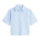 TOMMY HILFIGER</br>Tommy Hilfiger WW0WW48899-0BC Γυναικείο Πουκάμισο Ess Poplin Ss Shirts Γαλάζιο/Λευκό TOMMY HILFIGER</br>Tommy Hilfiger WW0WW48899-0BC Γυναικείο Πουκάμισο Ess Poplin Ss Shirts Γαλάζιο/Λευκό