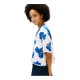 TOMMY HILFIGER</br>Tommy Hilfiger WW0WW48924-05S Γυναικείο Πουκάμισο Frayed Vis/Linen Ss Shirt Λευκό/Μπλε