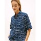 TOMMY HILFIGER</br>Tommy Hilfiger WW0WW48925-0GV Γυναικείο Πουκάμισο Μπλε Ess Linen Ss Shirt TOMMY HILFIGER</br>Tommy Hilfiger WW0WW48925-0GV Γυναικείο Πουκάμισο Μπλε Ess Linen Ss Shirt