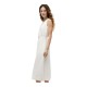 TOMMY HILFIGER</br>Tommy Hilfiger WW0WW48951-YA8 Γυναικείο Φόρεμα Εκρού Vis/Linen Belted Midi Ns Dress TOMMY HILFIGER</br>Tommy Hilfiger WW0WW48951-YA8 Γυναικείο Φόρεμα Εκρού Vis/Linen Belted Midi Ns Dress