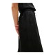 TOMMY HILFIGER</br>Tommy Hilfiger WW0WW48970-BDS Γυναικείο Παντελόνι Ess Linen Pull On Pants Μαύρο