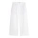 TOMMY HILFIGER</br>Tommy Hilfiger WW0WW48970-YCF Γυναικείο Παντελόνι Ess Linen Pull On Pants Λευκό