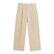 TOMMY HILFIGER</br>Tommy Hilfiger WW0WW48993-AEG  Γυναικείο Παντελόνι Μπεζ Cotton Barrel Pleated Chino