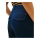 TOMMY HILFIGER</br>Tommy Hilfiger WW0WW48993-C1G Γυναικείο Παντελόνι Μπλε Cotton Barrel Pleated Chino