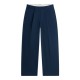 TOMMY HILFIGER</br>Tommy Hilfiger WW0WW48993-C1G Γυναικείο Παντελόνι Μπλε Cotton Barrel Pleated Chino
