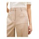 TOMMY HILFIGER</br>Tommy Hilfiger WW0WW49002-AEG Γυναικείο Παντελόνι Μπεζ Preppy Cotton Wide Leg