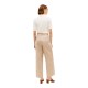 TOMMY HILFIGER</br>Tommy Hilfiger WW0WW49002-AEG Γυναικείο Παντελόνι Μπεζ Preppy Cotton Wide Leg