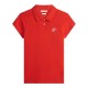 TOMMY HILFIGER</br>Tommy Hilfiger WW0WW49259-SNE Γυναικείο Polo Κόκκινο Th Script Slim Ss TOMMY HILFIGER</br>Tommy Hilfiger WW0WW49259-SNE Γυναικείο Polo Κόκκινο Th Script Slim Ss