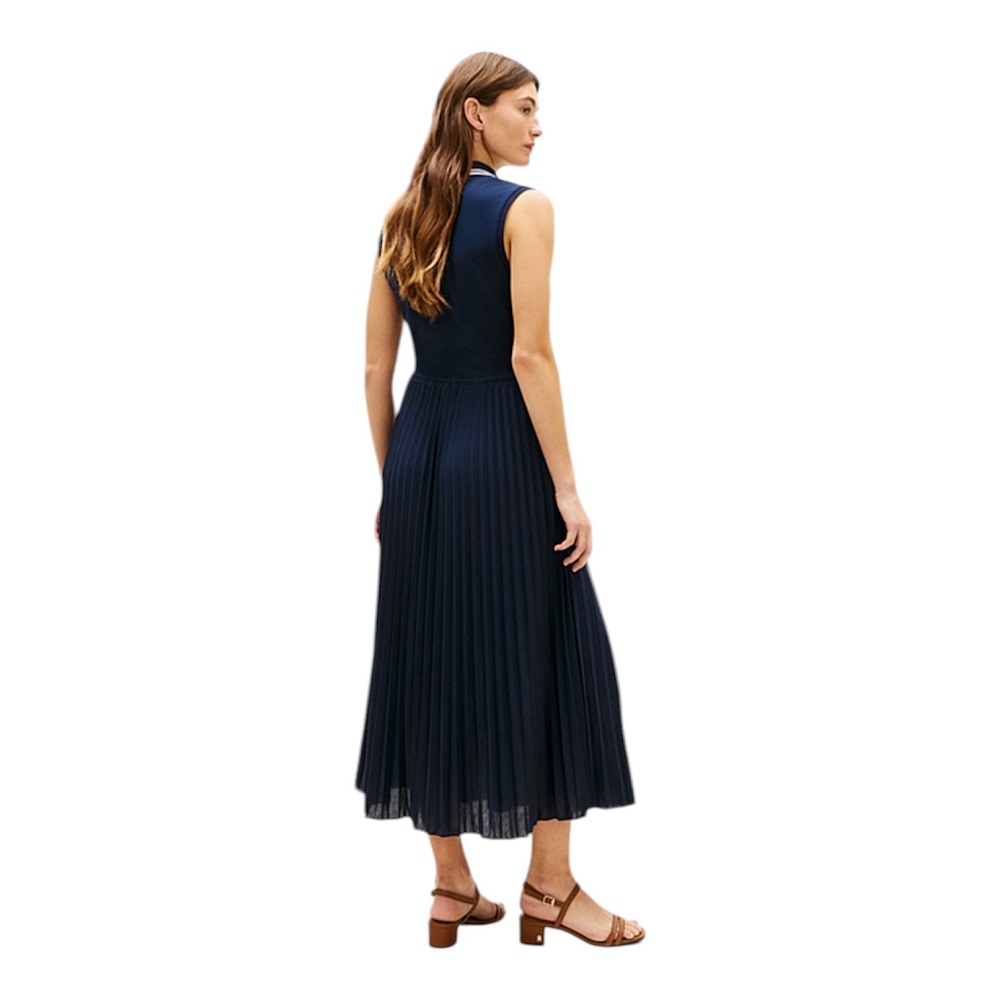 TOMMY HILFIGER</br>Tommy Hilfiger WW0WW49621-C1G Γυναικείο Φόρεμα Μπλε 1985 Pleated Polo Dress Ns TOMMY HILFIGER</br>Tommy Hilfiger WW0WW49621-C1G Γυναικείο Φόρεμα Μπλε 1985 Pleated Polo Dress Ns