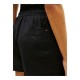 TOMMY HILFIGER</br>Tommy Hilfiger WW0WW49637-BDS Γυναικείο Σορτς Ess Linen Pull On Short Μαύρο