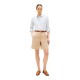 TOMMY HILFIGER</br>Tommy Hilfiger WW0WW49648-AEG Γυναικεία Βερμούδα Cotton Gmd Blend Chino Short Μπεζ