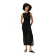 TOMMY HILFIGER</br>Tommy Hilfiger WW0WW50723-BDS Γυναικείο Φόρεμα Μαύρο Crochet Tank Long Dress