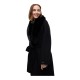 TOMMY HILFIGER</br>Tommy Hilfiger Df Wool Reg Belted Coat WW0WW51105-BDS Γυναικείο Παλτό Μαύρο TOMMY HILFIGER</br>Tommy Hilfiger Df Wool Reg Belted Coat WW0WW51105-BDS Γυναικείο Παλτό Μαύρο