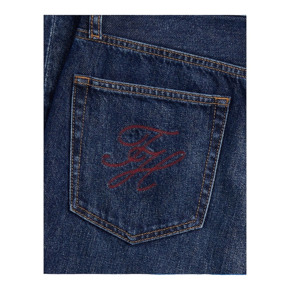 TOMMY HILFIGER</br>Tommy Hilfiger Sarah High Rise Straight Myf WW0WW51407-1BN Γυναικείο Παντελόνι Τζιν Μπλε TOMMY HILFIGER</br>Tommy Hilfiger Sarah High Rise Straight Myf WW0WW51407-1BN Γυναικείο Παντελόνι Τζιν Μπλε