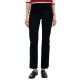TOMMY HILFIGER</br>Tommy Hilfiger Gabardine Zip Slim Pant WW0WW51745-BDS Γυναικείο Παντελόνι Μαύρο