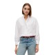 TOMMY HILFIGER</br>Tommy Hilfiger Poplin Blouse With Ruffles WW0WW51910-YCF Γυναικείο Πουκάμισο Λευκό TOMMY HILFIGER</br>Tommy Hilfiger Poplin Blouse With Ruffles WW0WW51910-YCF Γυναικείο Πουκάμισο Λευκό