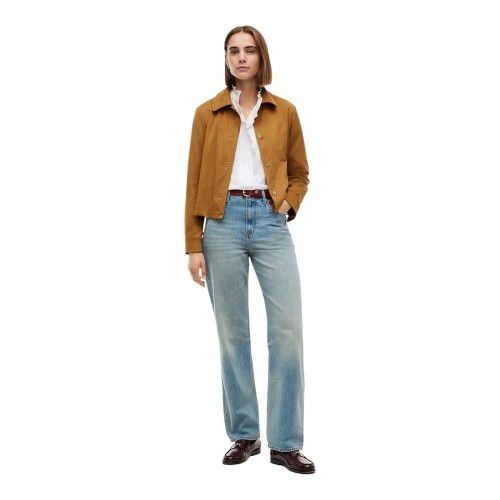 Tommy Hilfiger Poplin Blouse With Ruffles WW0WW51910-YCF Γυναικείο Πουκάμισο Λευκό Tommy Hilfiger Poplin Blouse With Ruffles WW0WW51910-YCF Γυναικείο Πουκάμισο Λευκό