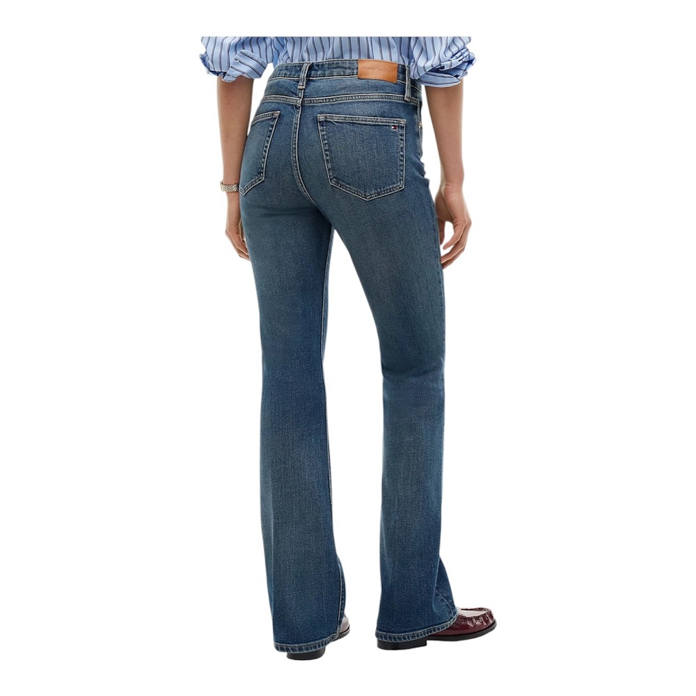 TOMMY HILFIGER</br>Tommy Hilfiger Skye Mid Rise Bootcut Essential WW0WW52183-1A8 Γυναικείο Παντελόνι Τζιν Μπλε TOMMY HILFIGER</br>Tommy Hilfiger Skye Mid Rise Bootcut Essential WW0WW52183-1A8 Γυναικείο Παντελόνι Τζιν Μπλε