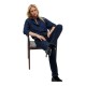 TOMMY HILFIGER</br>Tommy Hilfiger Harlow Mid Rise Slim Essential WW0WW52184-1BL Γυναικείο Παντελόνι Τζιν Μπλε