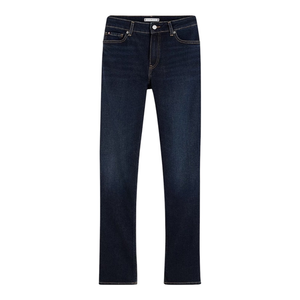 TOMMY HILFIGER</br>Tommy Hilfiger Harlow Mid Rise Slim Essential WW0WW52184-1BL Γυναικείο Παντελόνι Τζιν Μπλε