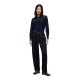 TOMMY HILFIGER</br>Tommy Hilfiger Fluid Jacquard Tie Detail Shirt WW0WW52238-C1G Γυναικείο Πουκάμισο Μπλε TOMMY HILFIGER</br>Tommy Hilfiger Fluid Jacquard Tie Detail Shirt WW0WW52238-C1G Γυναικείο Πουκάμισο Μπλε