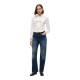 TOMMY HILFIGER</br>Tommy Hilfiger Fluid Jacquard Tie Detail Shirt WW0WW52238-YA8 Γυναικείο Πουκάμισο Εκρού TOMMY HILFIGER</br>Tommy Hilfiger Fluid Jacquard Tie Detail Shirt WW0WW52238-YA8 Γυναικείο Πουκάμισο Εκρού
