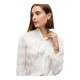 TOMMY HILFIGER</br>Tommy Hilfiger Fluid Jacquard Tie Detail Shirt WW0WW52238-YA8 Γυναικείο Πουκάμισο Εκρού TOMMY HILFIGER</br>Tommy Hilfiger Fluid Jacquard Tie Detail Shirt WW0WW52238-YA8 Γυναικείο Πουκάμισο Εκρού