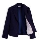 TOMMY HILFIGER</br>Tommy Hilfiger Slim Punto Blazer WW0WW52295-C1G Γυναικείο Σακάκι Μπλε TOMMY HILFIGER</br>Tommy Hilfiger Slim Punto Blazer WW0WW52295-C1G Γυναικείο Σακάκι Μπλε