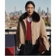 TOMMY HILFIGER</br>Tommy Hilfiger Cotton Jacket With Fur WW0WW52912-AEH Γυναικείο Μπουφάν Μπεζ