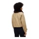 TOMMY HILFIGER</br>Tommy Hilfiger Cotton Jacket With Fur WW0WW52912-AEH Γυναικείο Μπουφάν Μπεζ