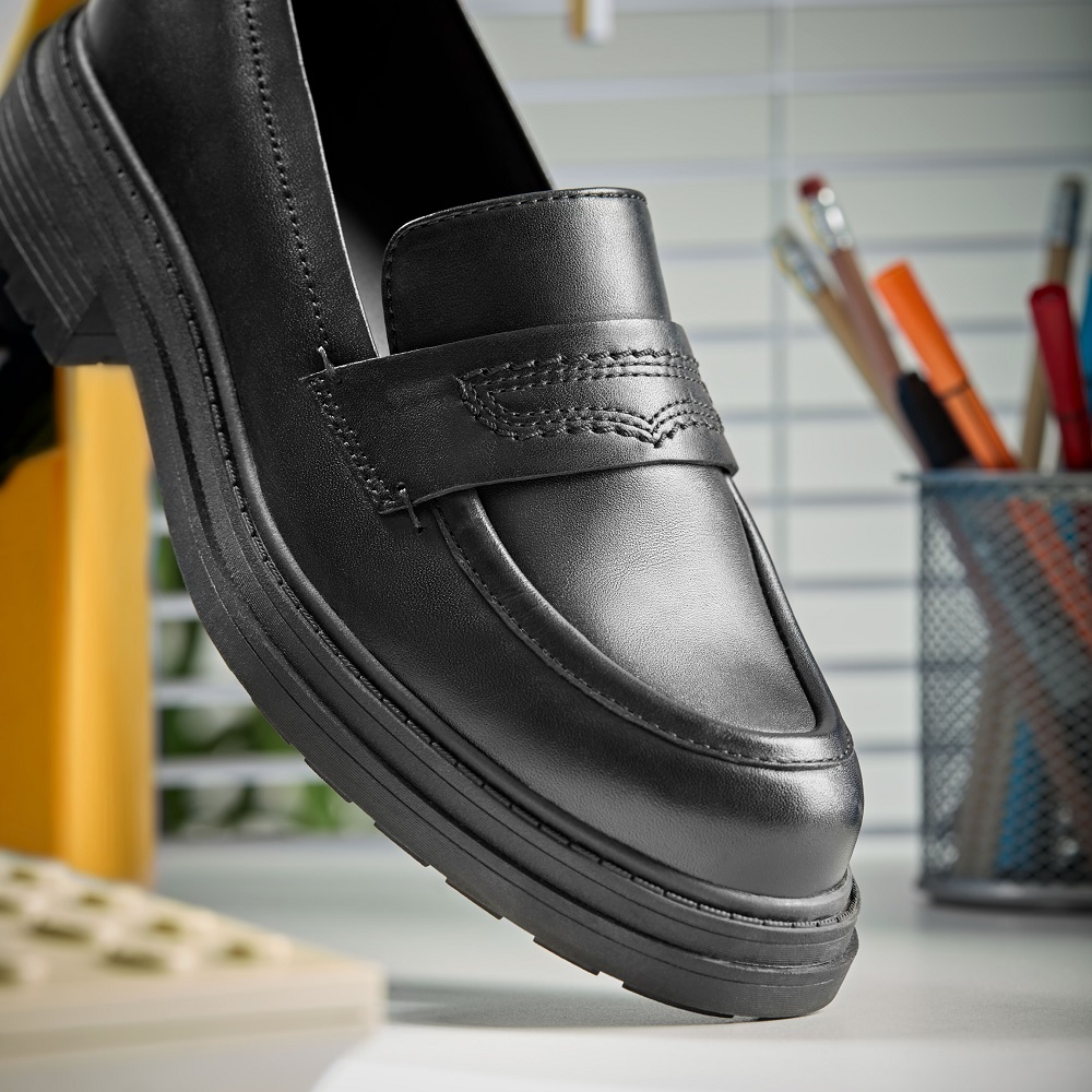 CLARKS</br>Clarks ORINOCO3 EDGE Γυναικεία Loafers Μαύρο Δέρμα CLARKS</br>Clarks ORINOCO3 EDGE Γυναικεία Loafers Μαύρο Δέρμα