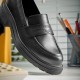 CLARKS</br>Clarks ORINOCO3 EDGE Γυναικεία Loafers Μαύρο Δέρμα CLARKS</br>Clarks ORINOCO3 EDGE Γυναικεία Loafers Μαύρο Δέρμα