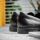 CLARKS</br>Clarks STRAVEN EDGE Γυναικεία Μοκασίνια Μαύρο Δέρμα CLARKS</br>Clarks STRAVEN EDGE Γυναικεία Μοκασίνια Μαύρο Δέρμα