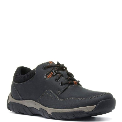Ανδρικά Δετά Παπούτσια Μαύρο Δέρμα Weatherproof WALBECK EDGE Clarks Ανδρικά Δετά Παπούτσια Μαύρο Δέρμα Weatherproof WALBECK EDGE Clarks
