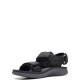 CLARKS</br>Ανδρικά Πέδιλα Μαύρο WESLEY BAY Clarks