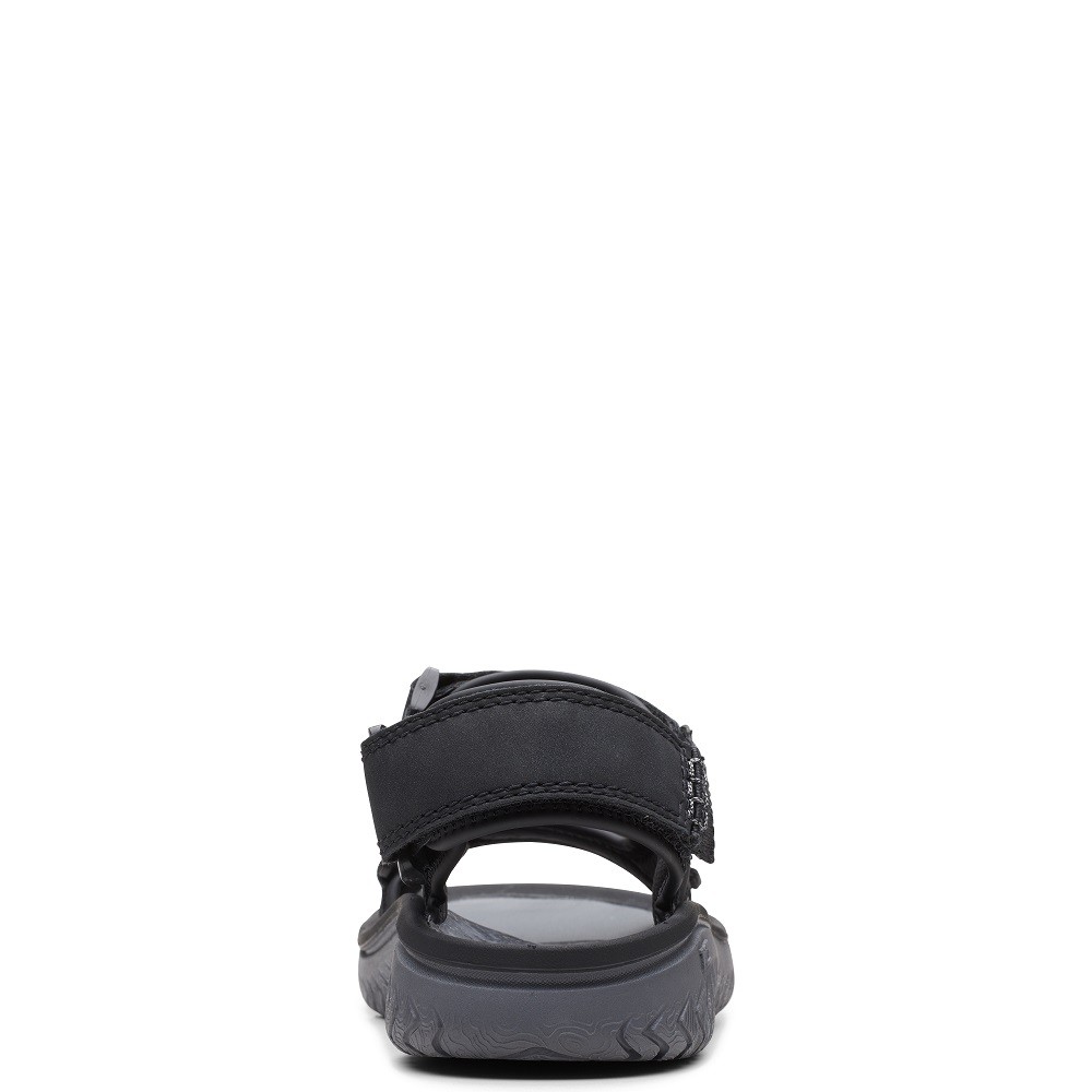 CLARKS</br>Ανδρικά Πέδιλα Μαύρο WESLEY BAY Clarks