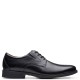 CLARKS</br>Ανδρικά Δετά Παπούτσια Μαύρο Δέρμα WHIDDON PLAIN Clarks CLARKS</br>Ανδρικά Δετά Παπούτσια Μαύρο Δέρμα WHIDDON PLAIN Clarks