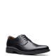 CLARKS</br>Ανδρικά Δετά Παπούτσια Μαύρο Δέρμα WHIDDON PLAIN Clarks CLARKS</br>Ανδρικά Δετά Παπούτσια Μαύρο Δέρμα WHIDDON PLAIN Clarks