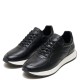 BOSS</br>Ανδρικά Sneakers Μαύρο Δέρμα X301 SAVANA Boss BOSS</br>Ανδρικά Sneakers Μαύρο Δέρμα X301 SAVANA Boss