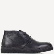 Boss X6793 SAVANA Ανδρικά Μποτάκια Μαύρο Δέρμα 