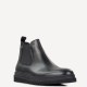 BOSS</br>Boss X6794 BERGAMO Ανδρικά Μποτάκια Μαύρο Δέρμα Chelsea 