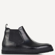 Boss X6794 BERGAMO Ανδρικά Μποτάκια Μαύρο Δέρμα Chelsea 