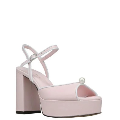Kalogirou ΧΙΛΑΡΥ-P791 Γυναικεία Πέδιλα Ροζ/Λευκό Δέρμα