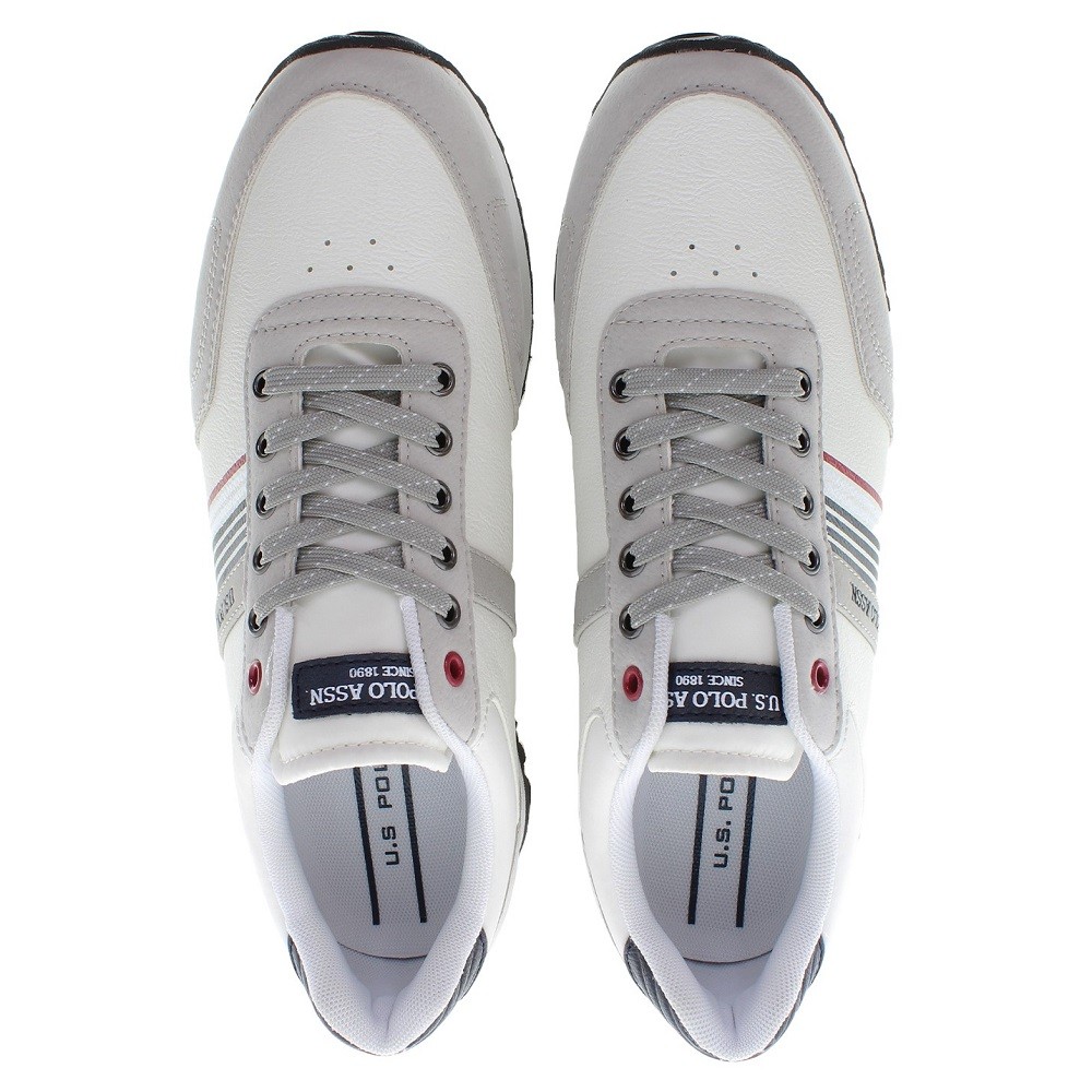 U.S. POLO ASSN.</br>Ανδρικά Sneakers Λευκό XIRIO001B-WHI002 U.S. Polo Assn. U.S. POLO ASSN.</br>Ανδρικά Sneakers Λευκό XIRIO001B-WHI002 U.S. Polo Assn.